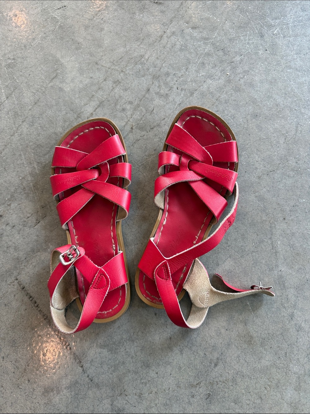 Salt water sandals